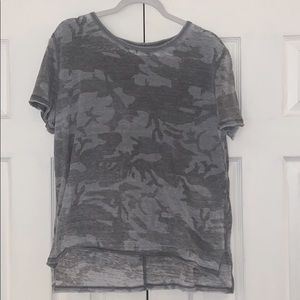 Free People Camo Shirt